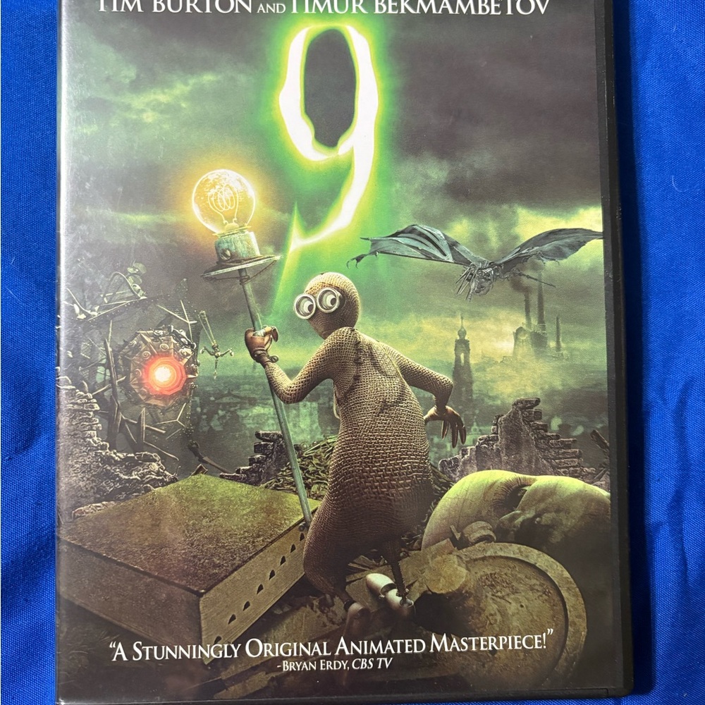 9 Animated Movie DVD - Picture 1 of 2